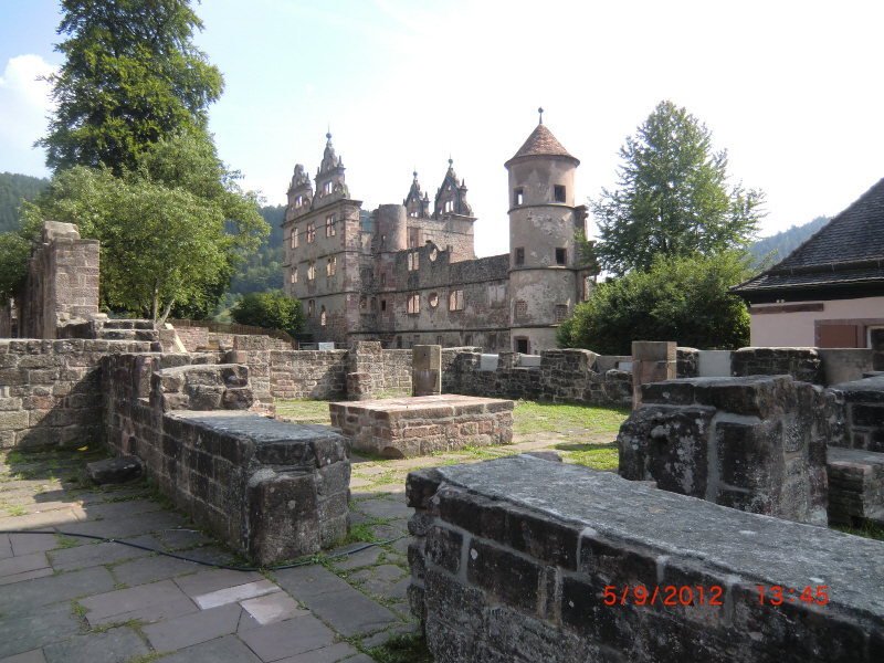 0012+Calw-Bad Liebenzell+Kloster Hirsau