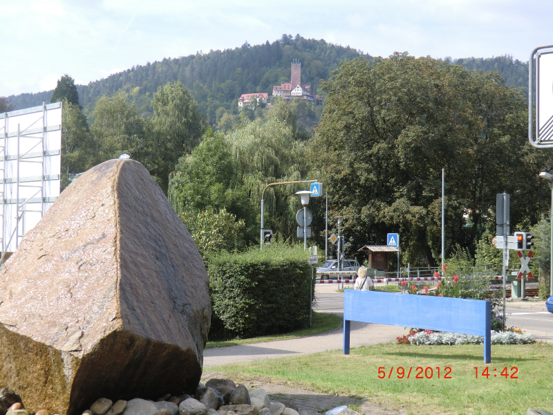 0021+Calw-Bad Liebenzell+Stauferburg Bad Liebenzell