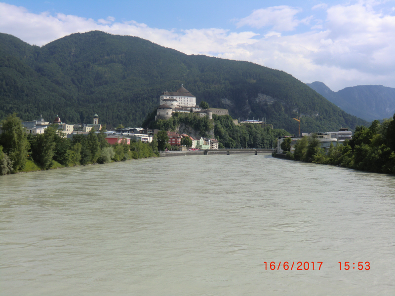 Kufstein+0003+der Inn mit Festung